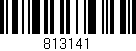 Código de barras (EAN, GTIN, SKU, ISBN): '813141'