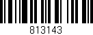Código de barras (EAN, GTIN, SKU, ISBN): '813143'