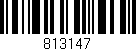 Código de barras (EAN, GTIN, SKU, ISBN): '813147'