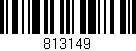 Código de barras (EAN, GTIN, SKU, ISBN): '813149'