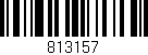 Código de barras (EAN, GTIN, SKU, ISBN): '813157'