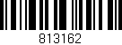 Código de barras (EAN, GTIN, SKU, ISBN): '813162'