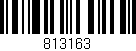 Código de barras (EAN, GTIN, SKU, ISBN): '813163'