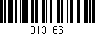 Código de barras (EAN, GTIN, SKU, ISBN): '813166'