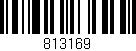 Código de barras (EAN, GTIN, SKU, ISBN): '813169'
