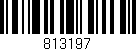 Código de barras (EAN, GTIN, SKU, ISBN): '813197'