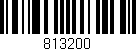 Código de barras (EAN, GTIN, SKU, ISBN): '813200'