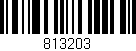 Código de barras (EAN, GTIN, SKU, ISBN): '813203'