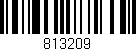 Código de barras (EAN, GTIN, SKU, ISBN): '813209'