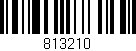 Código de barras (EAN, GTIN, SKU, ISBN): '813210'