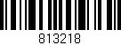 Código de barras (EAN, GTIN, SKU, ISBN): '813218'