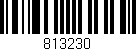Código de barras (EAN, GTIN, SKU, ISBN): '813230'