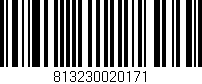Código de barras (EAN, GTIN, SKU, ISBN): '813230020171'