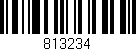 Código de barras (EAN, GTIN, SKU, ISBN): '813234'