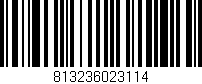 Código de barras (EAN, GTIN, SKU, ISBN): '813236023114'
