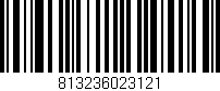 Código de barras (EAN, GTIN, SKU, ISBN): '813236023121'