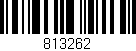 Código de barras (EAN, GTIN, SKU, ISBN): '813262'
