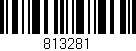 Código de barras (EAN, GTIN, SKU, ISBN): '813281'