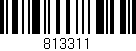 Código de barras (EAN, GTIN, SKU, ISBN): '813311'