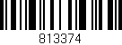 Código de barras (EAN, GTIN, SKU, ISBN): '813374'
