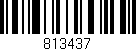 Código de barras (EAN, GTIN, SKU, ISBN): '813437'