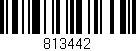Código de barras (EAN, GTIN, SKU, ISBN): '813442'