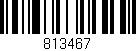 Código de barras (EAN, GTIN, SKU, ISBN): '813467'