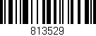 Código de barras (EAN, GTIN, SKU, ISBN): '813529'