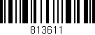 Código de barras (EAN, GTIN, SKU, ISBN): '813611'