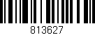 Código de barras (EAN, GTIN, SKU, ISBN): '813627'