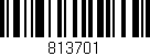 Código de barras (EAN, GTIN, SKU, ISBN): '813701'