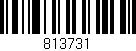 Código de barras (EAN, GTIN, SKU, ISBN): '813731'