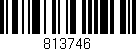Código de barras (EAN, GTIN, SKU, ISBN): '813746'