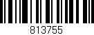 Código de barras (EAN, GTIN, SKU, ISBN): '813755'