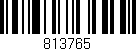 Código de barras (EAN, GTIN, SKU, ISBN): '813765'