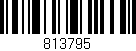 Código de barras (EAN, GTIN, SKU, ISBN): '813795'