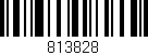 Código de barras (EAN, GTIN, SKU, ISBN): '813828'