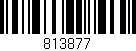 Código de barras (EAN, GTIN, SKU, ISBN): '813877'