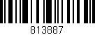 Código de barras (EAN, GTIN, SKU, ISBN): '813887'