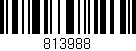 Código de barras (EAN, GTIN, SKU, ISBN): '813988'