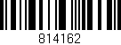 Código de barras (EAN, GTIN, SKU, ISBN): '814162'