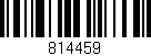 Código de barras (EAN, GTIN, SKU, ISBN): '814459'