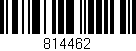 Código de barras (EAN, GTIN, SKU, ISBN): '814462'