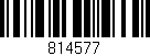 Código de barras (EAN, GTIN, SKU, ISBN): '814577'