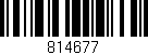 Código de barras (EAN, GTIN, SKU, ISBN): '814677'