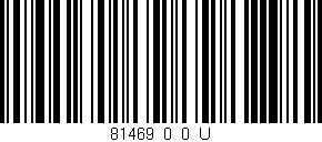 Código de barras (EAN, GTIN, SKU, ISBN): '81469_0_0_U'