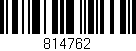 Código de barras (EAN, GTIN, SKU, ISBN): '814762'