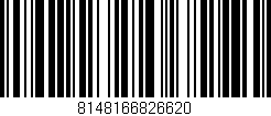 Código de barras (EAN, GTIN, SKU, ISBN): '8148166826620'