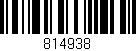 Código de barras (EAN, GTIN, SKU, ISBN): '814938'