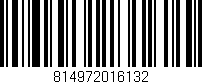 Código de barras (EAN, GTIN, SKU, ISBN): '814972016132'